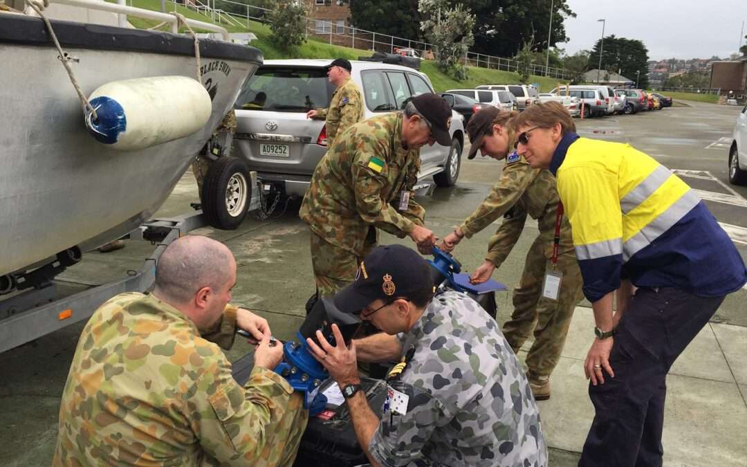 Australian Army Reserve Practical Course run by Acoustic Imaging